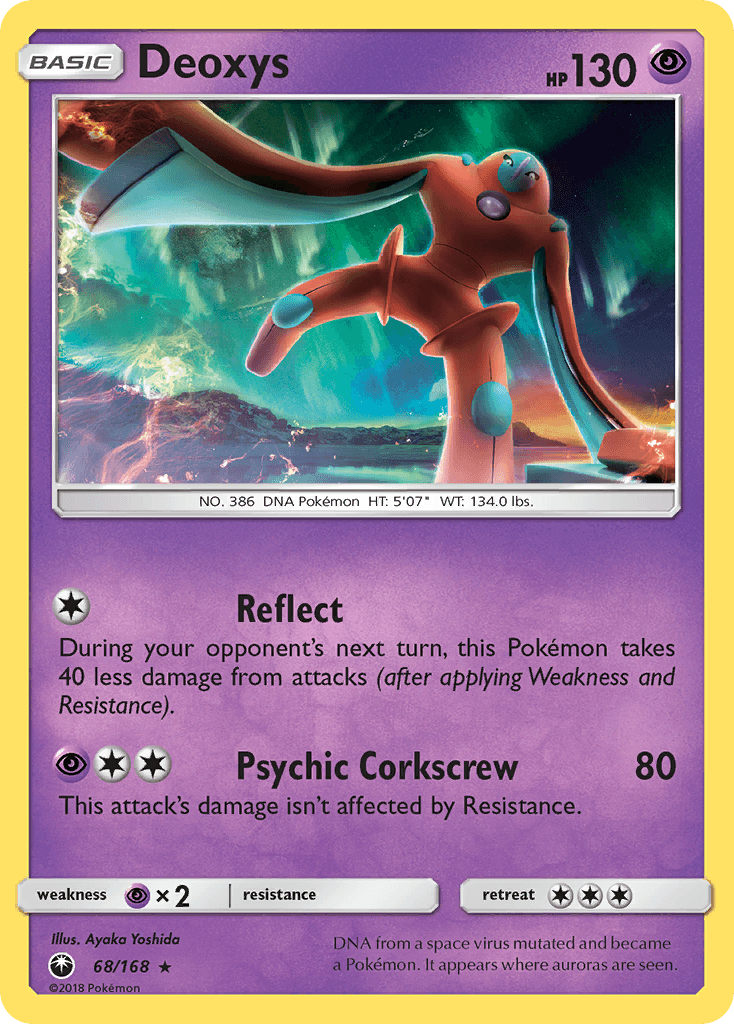 Deoxys, kortbilde fra pokemontcg.io