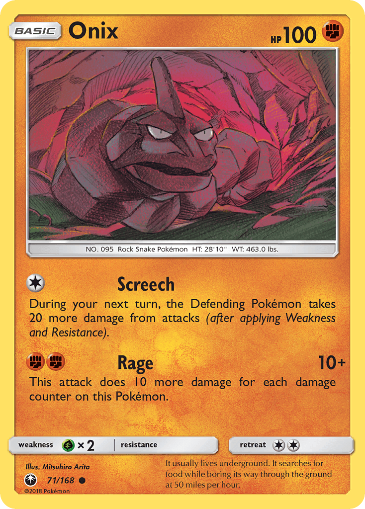 Onix, kortbilde fra pokemontcg.io