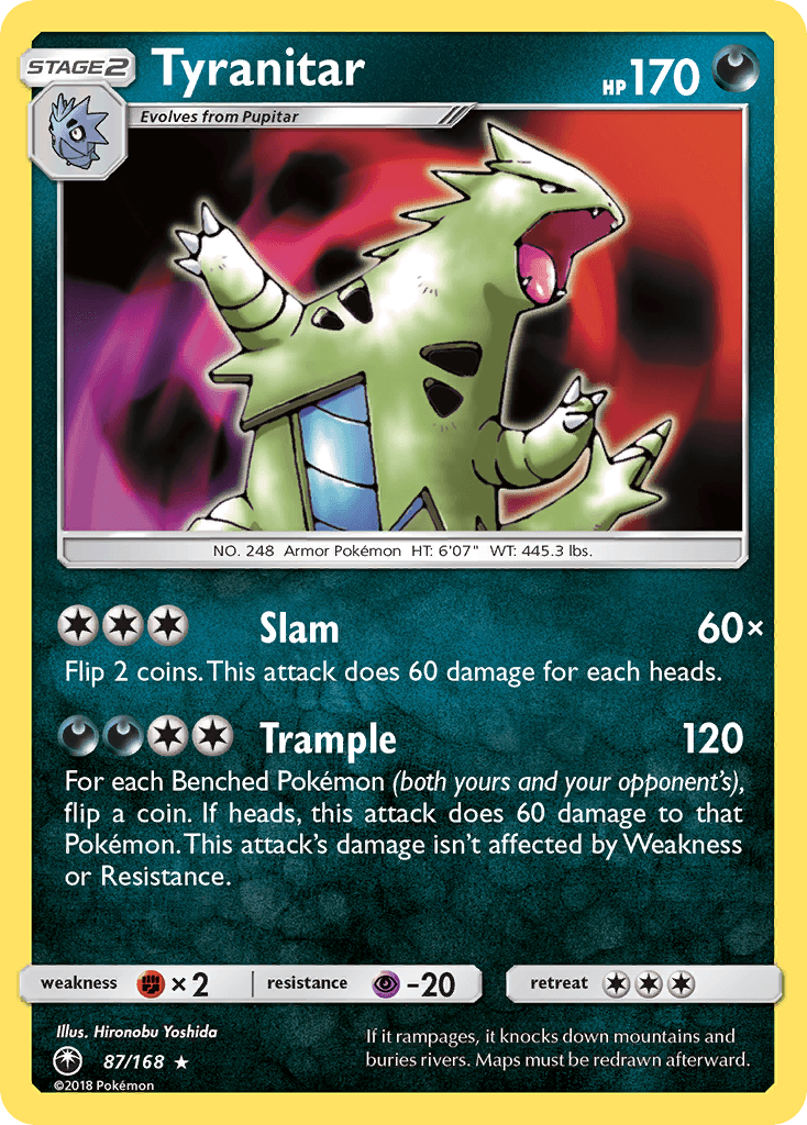 Tyranitar, kortbilde fra pokemontcg.io