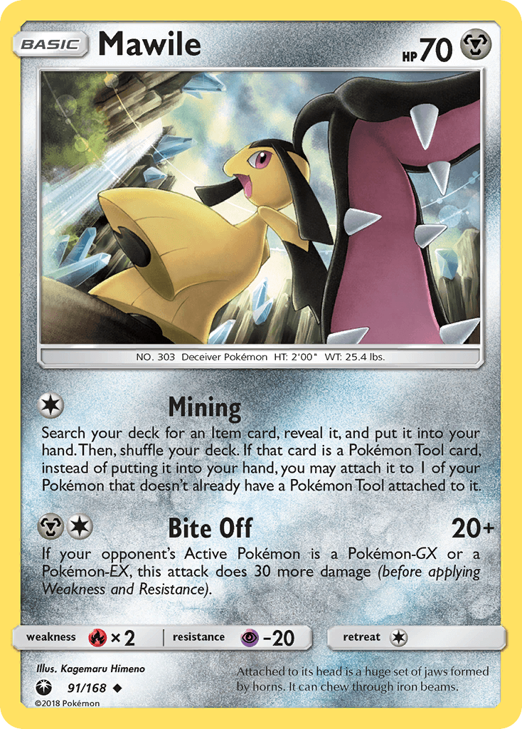 Mawile, kortbilde fra pokemontcg.io