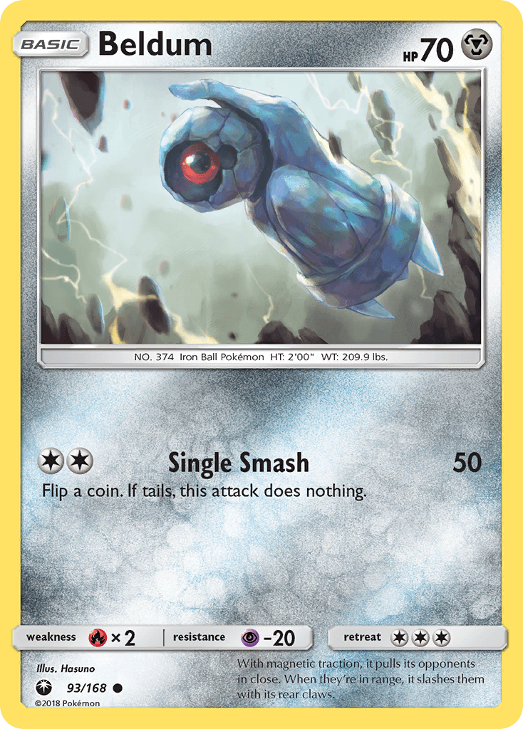 Beldum, kortbilde fra pokemontcg.io