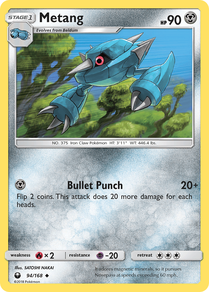 Metang, kortbilde fra pokemontcg.io