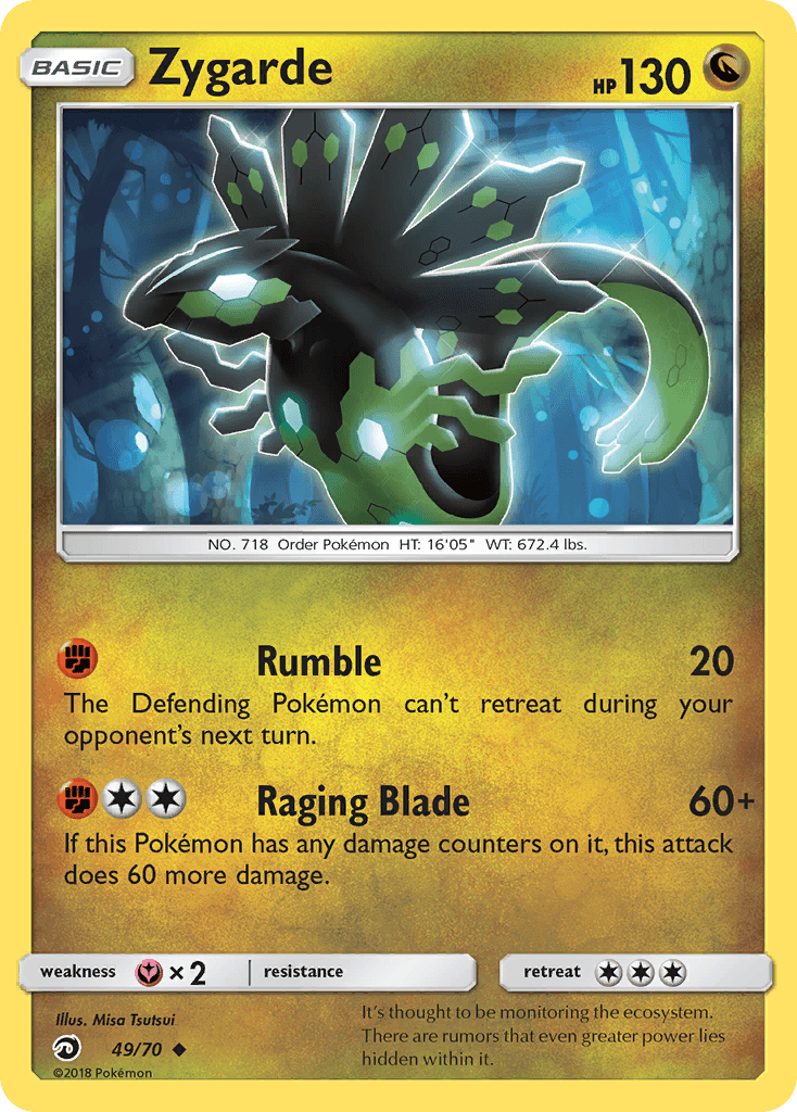 Zygarde, kortbilde fra pokemontcg.io