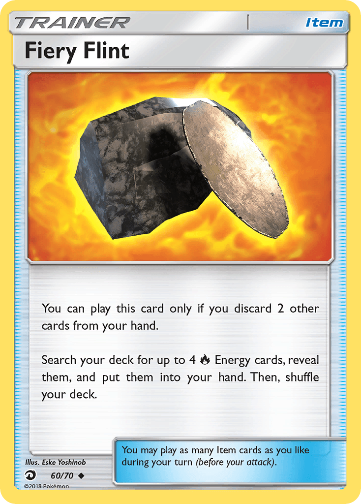 Fiery Flint, kortbilde fra pokemontcg.io