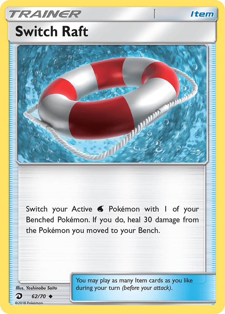 Switch Raft, kortbilde fra pokemontcg.io