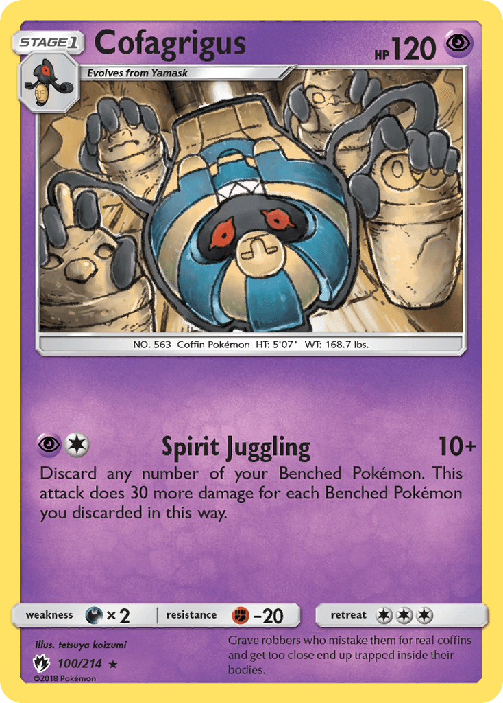 Cofagrigus, kortbilde fra pokemontcg.io