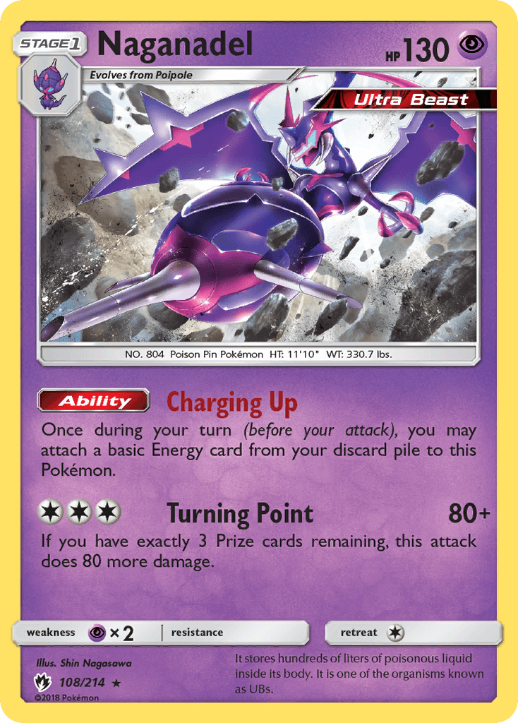 Naganadel, kortbilde fra pokemontcg.io