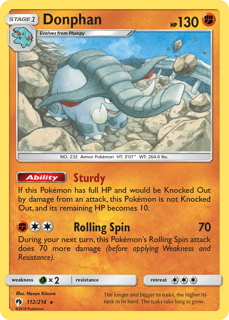 Donphan, kortbilde fra pokemontcg.io