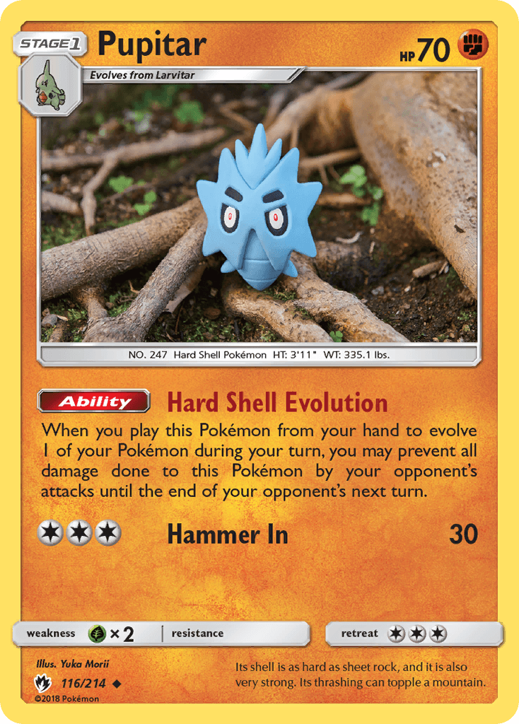 Pupitar, kortbilde fra pokemontcg.io