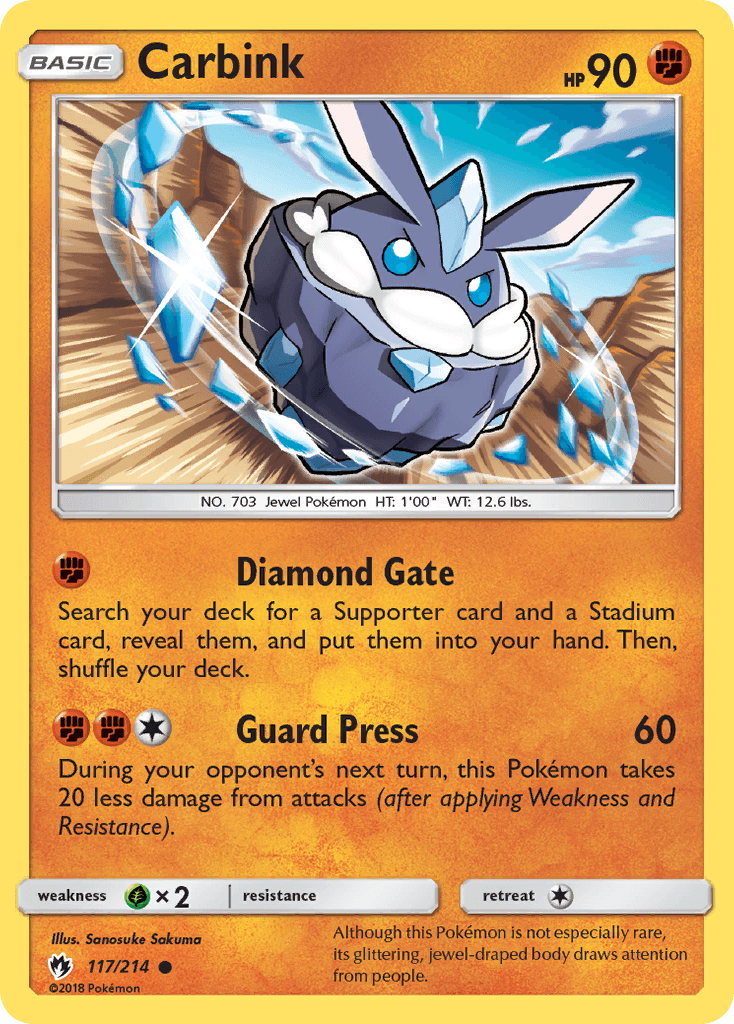 Carbink, kortbilde fra pokemontcg.io