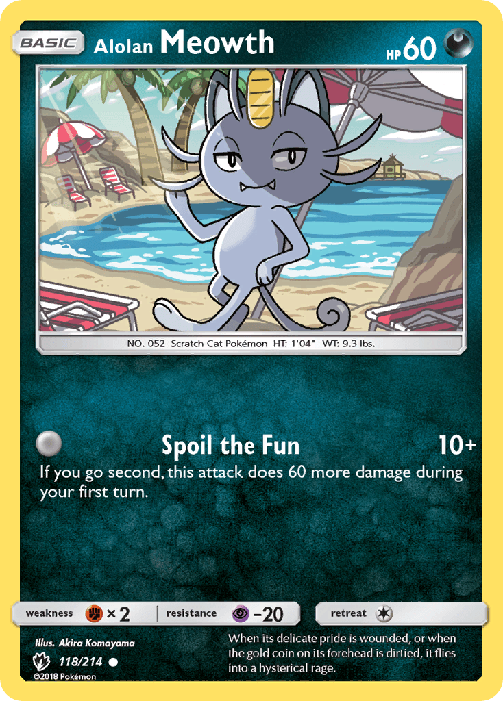 Alolan Meowth, kortbilde fra pokemontcg.io