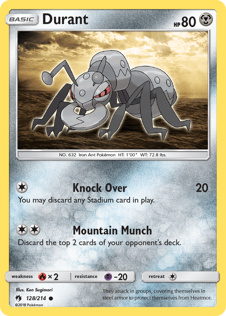 Durant, kortbilde fra pokemontcg.io