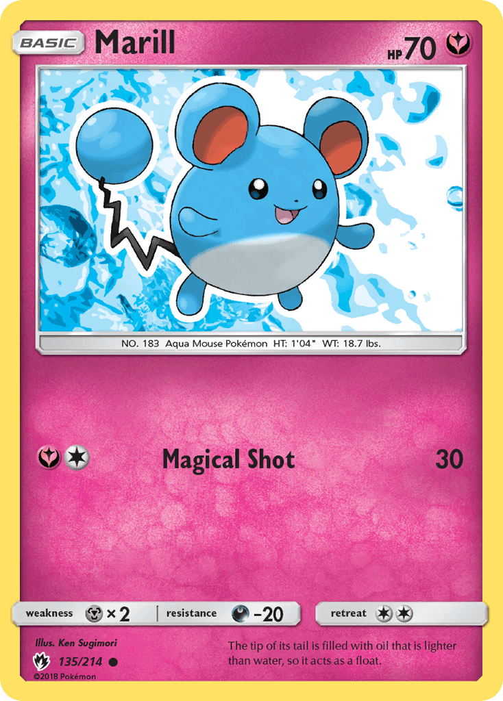Marill, kortbilde fra pokemontcg.io
