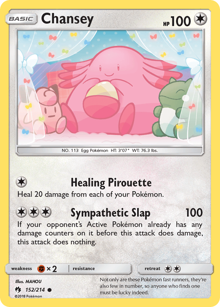Chansey, kortbilde fra pokemontcg.io