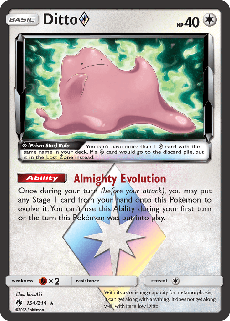 Ditto ◇, kortbilde fra pokemontcg.io