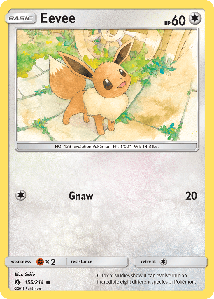Eevee, kortbilde fra pokemontcg.io