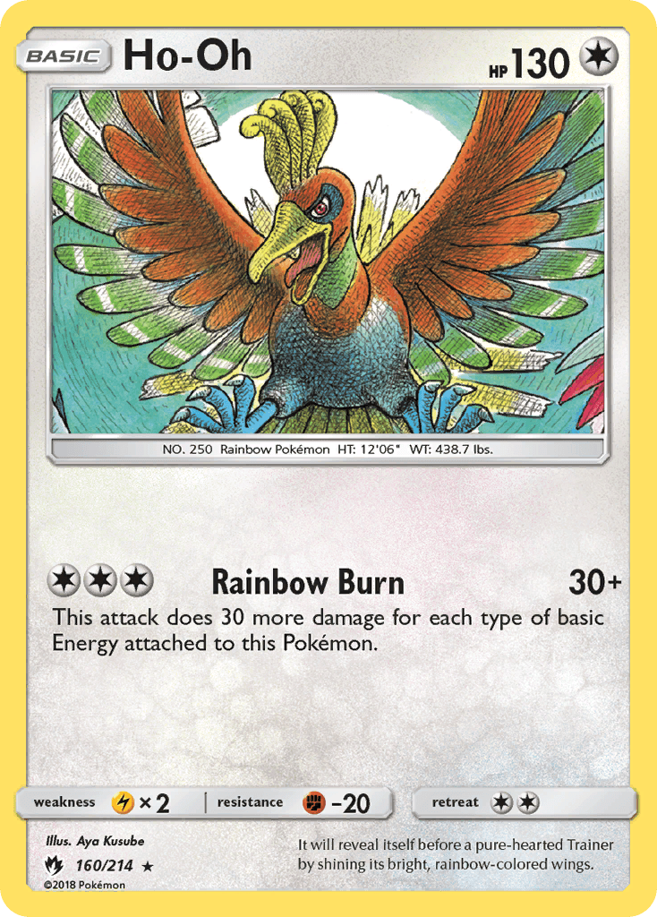 Ho-Oh, kortbilde fra pokemontcg.io