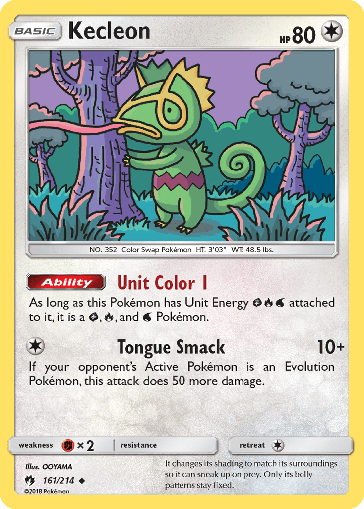 Kecleon, kortbilde fra pokemontcg.io