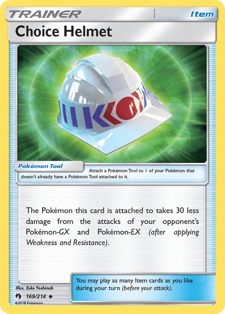 Choice Helmet, kortbilde fra pokemontcg.io