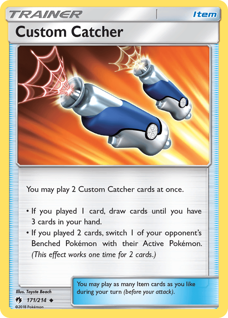 Custom Catcher, kortbilde fra pokemontcg.io