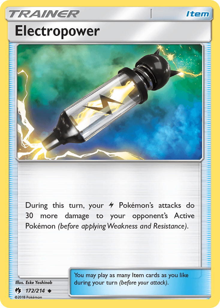 Electropower, kortbilde fra pokemontcg.io