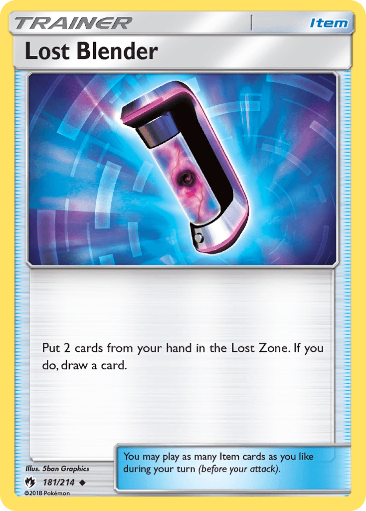 Lost Blender, kortbilde fra pokemontcg.io