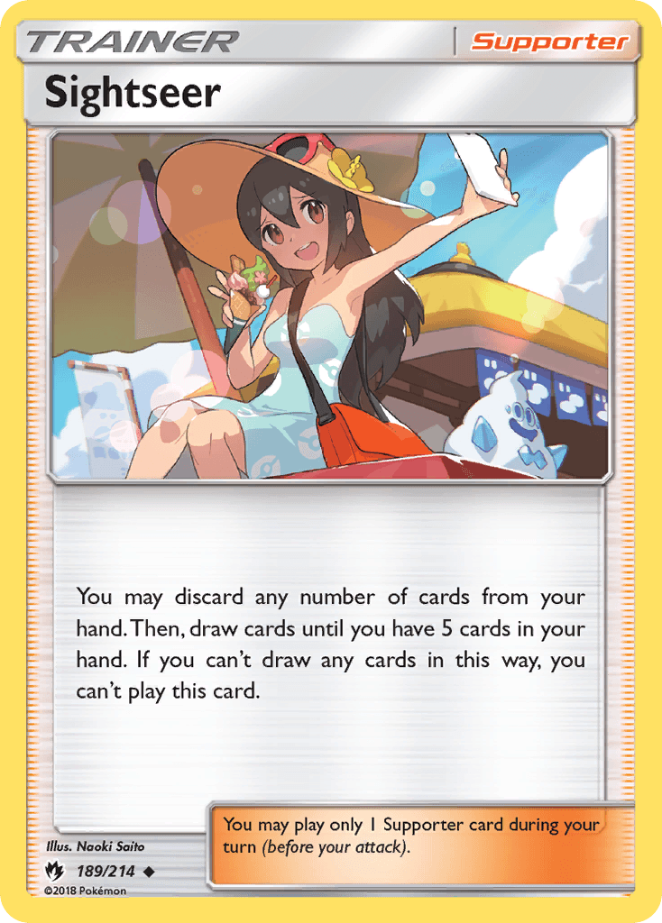 Sightseer, kortbilde fra pokemontcg.io