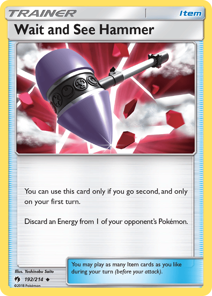 Wait and See Hammer, kortbilde fra pokemontcg.io