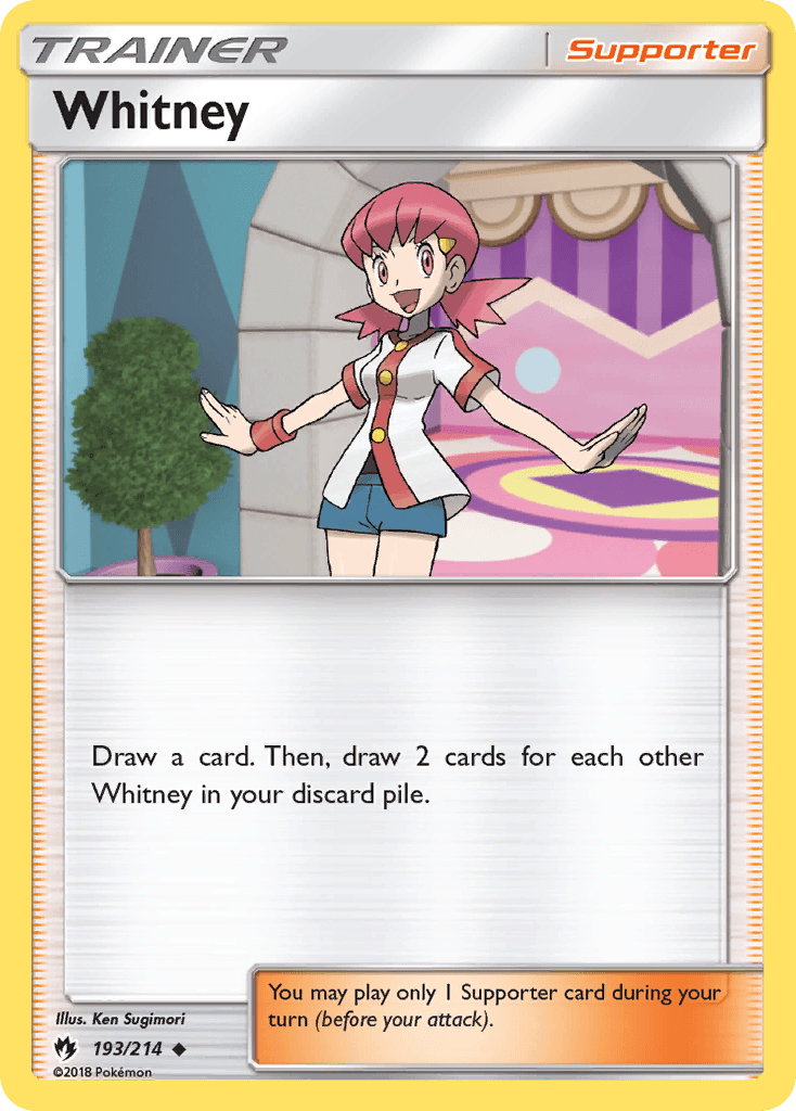 Whitney, kortbilde fra pokemontcg.io
