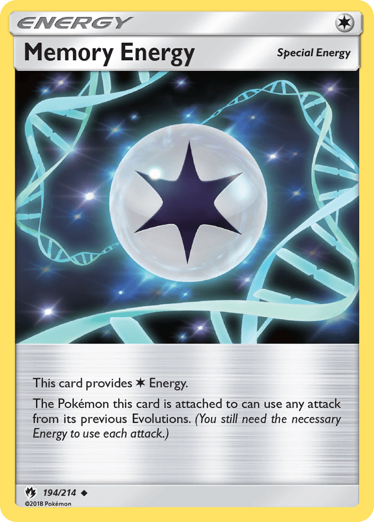 Memory Energy, kortbilde fra pokemontcg.io