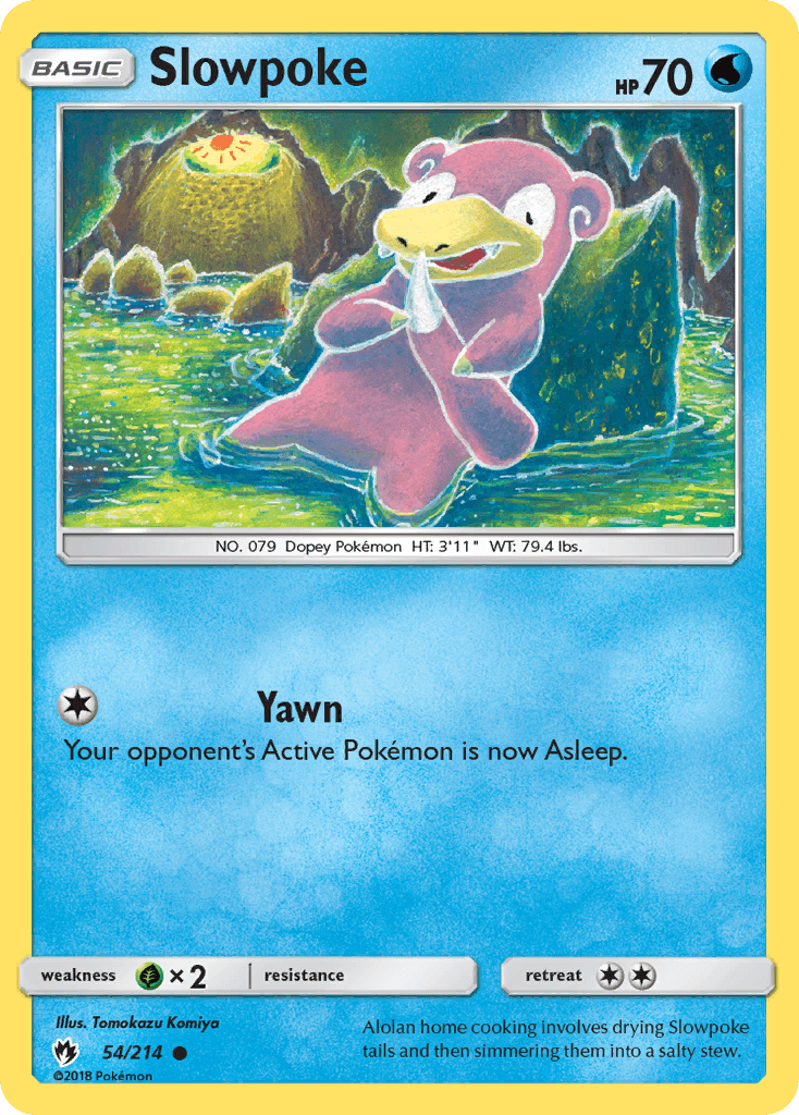 Slowpoke, kortbilde fra pokemontcg.io