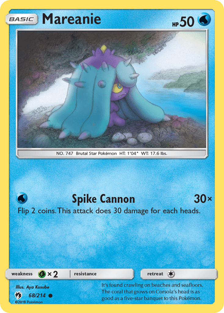Mareanie, kortbilde fra pokemontcg.io