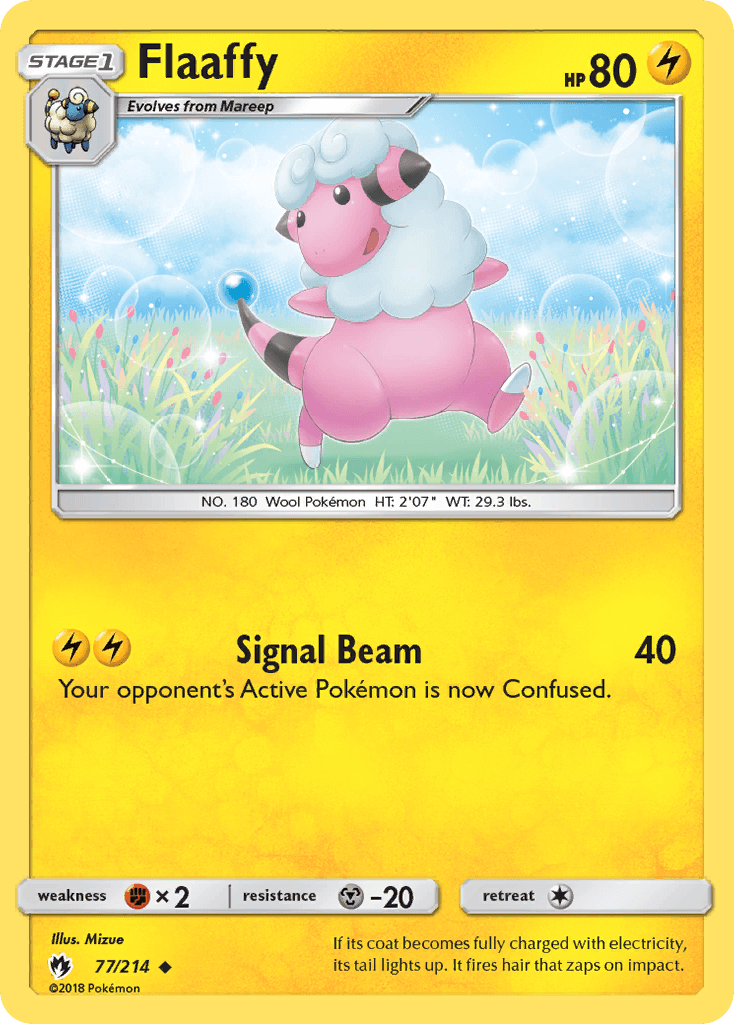 Flaaffy, kortbilde fra pokemontcg.io