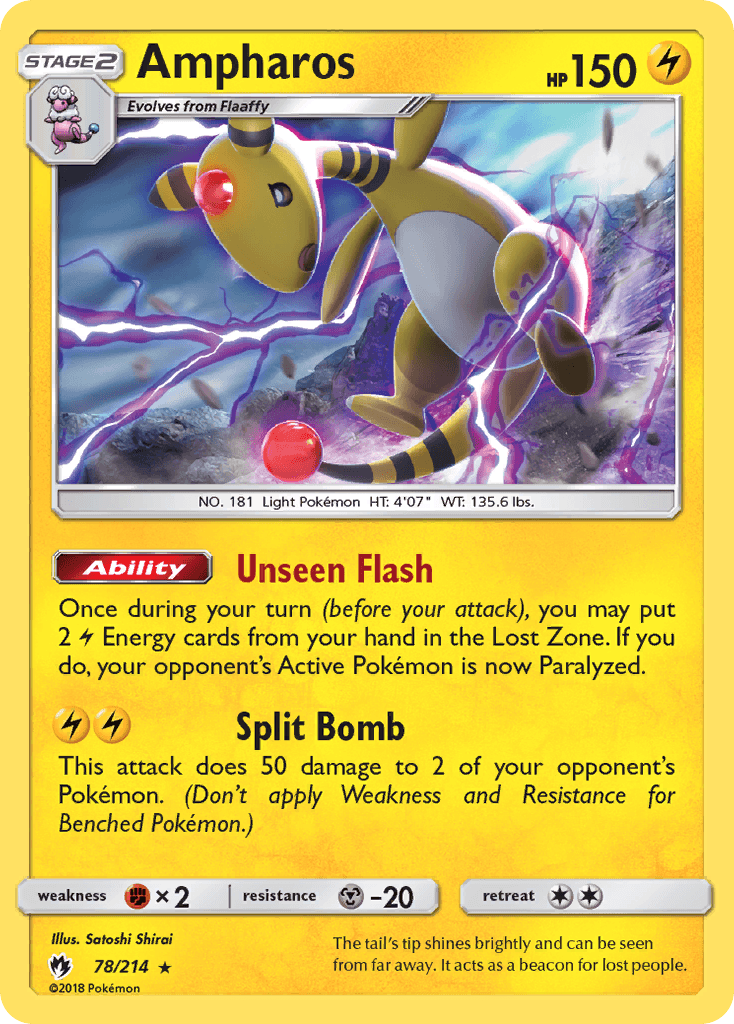 Ampharos, kortbilde fra pokemontcg.io