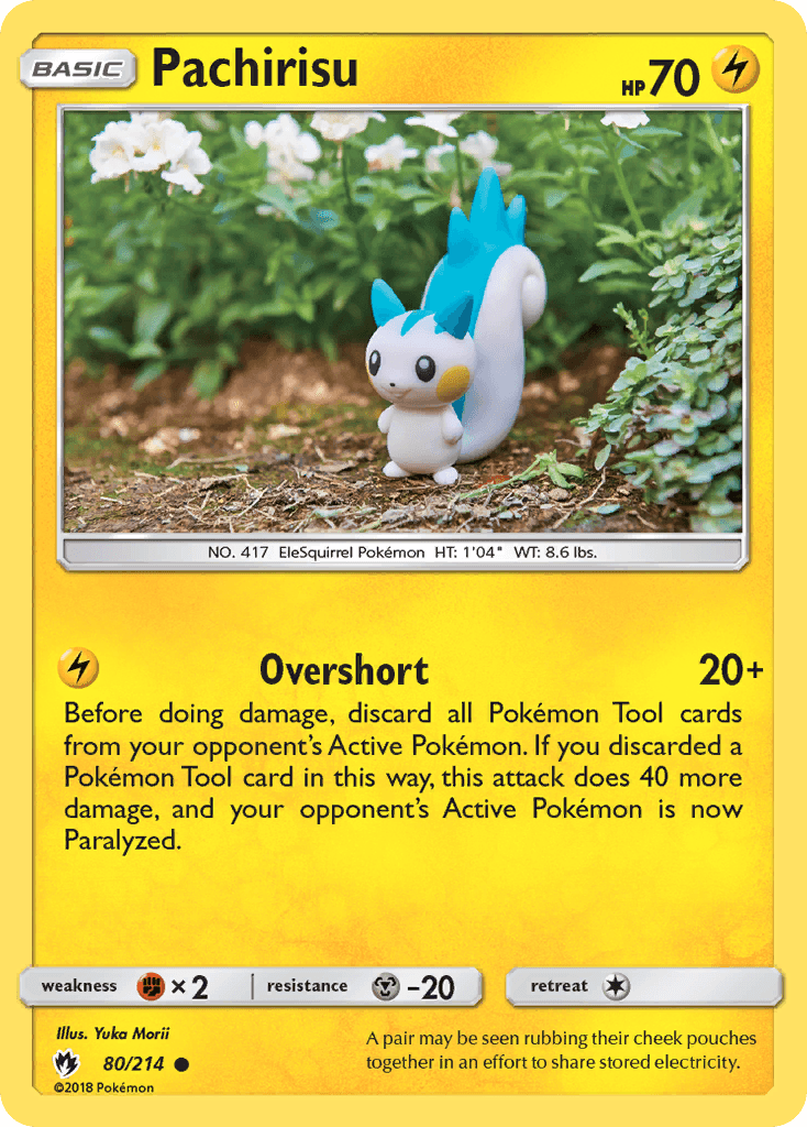 Pachirisu, kortbilde fra pokemontcg.io