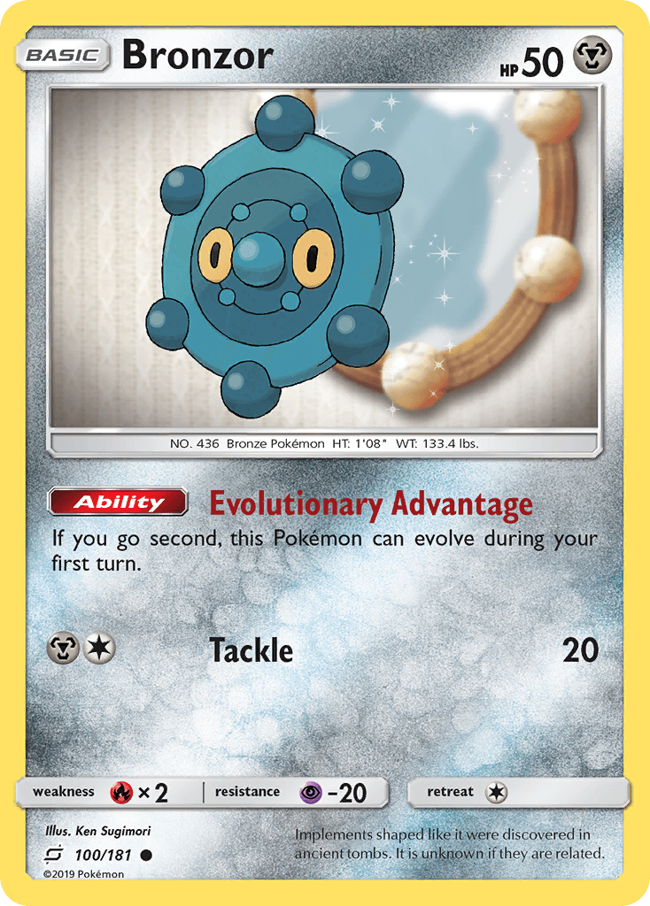 Bronzor, kortbilde fra pokemontcg.io