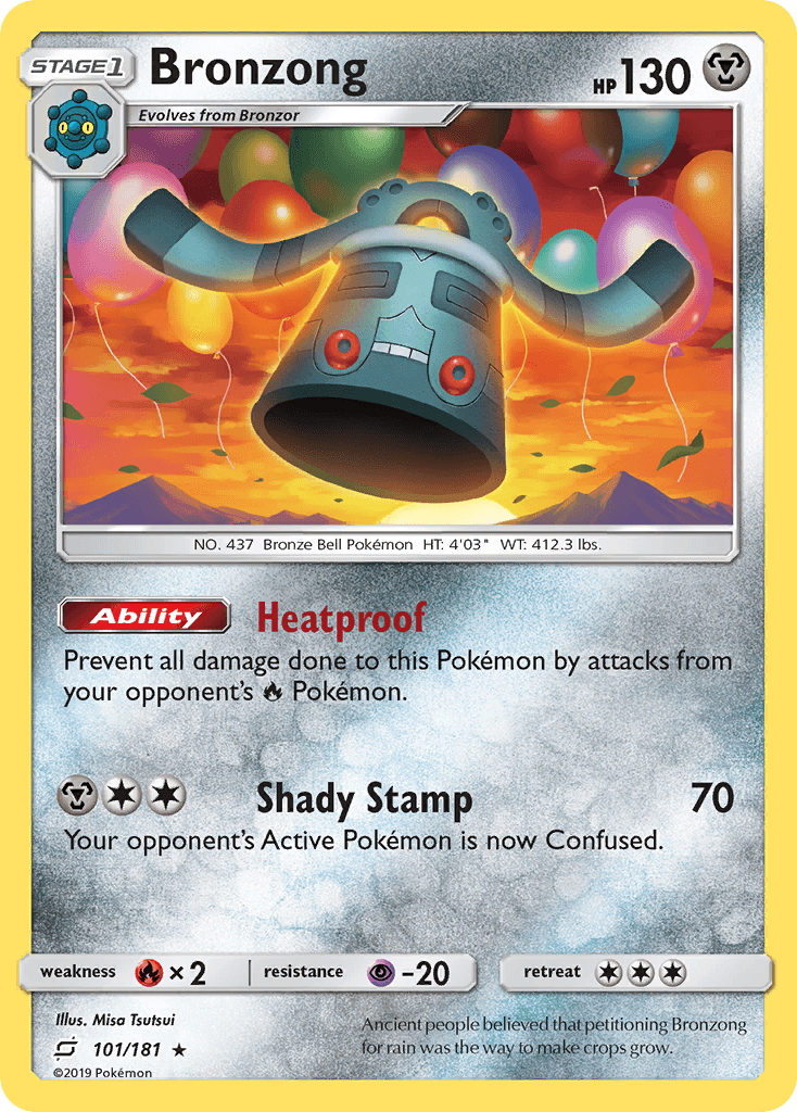 Bronzong, kortbilde fra pokemontcg.io