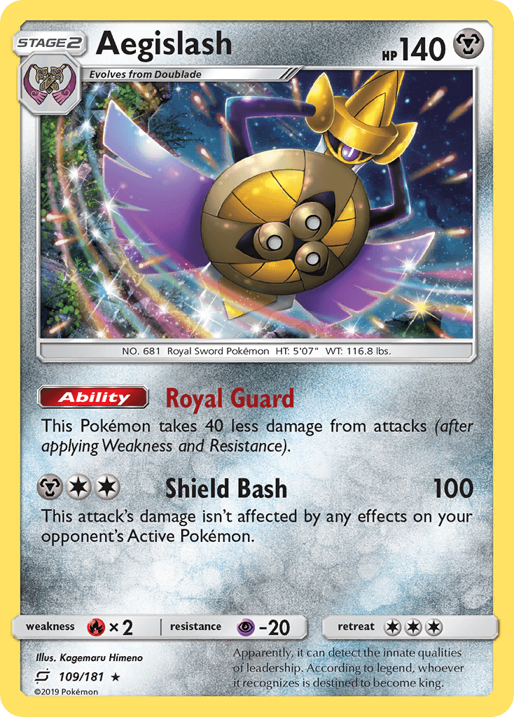 Aegislash, kortbilde fra pokemontcg.io