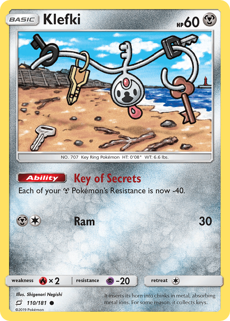 Klefki, kortbilde fra pokemontcg.io