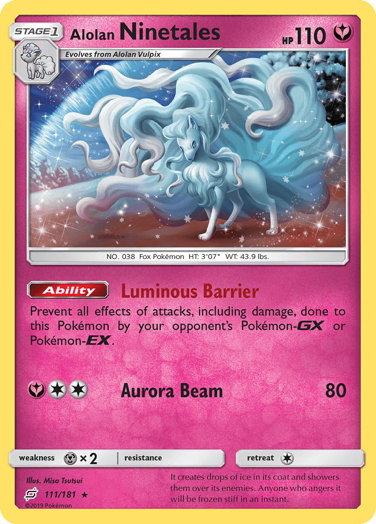 Alolan Ninetales, kortbilde fra pokemontcg.io