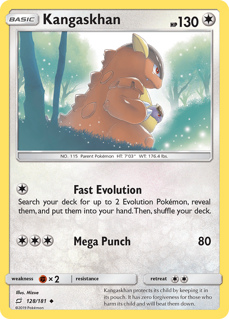 Kangaskhan, kortbilde fra pokemontcg.io