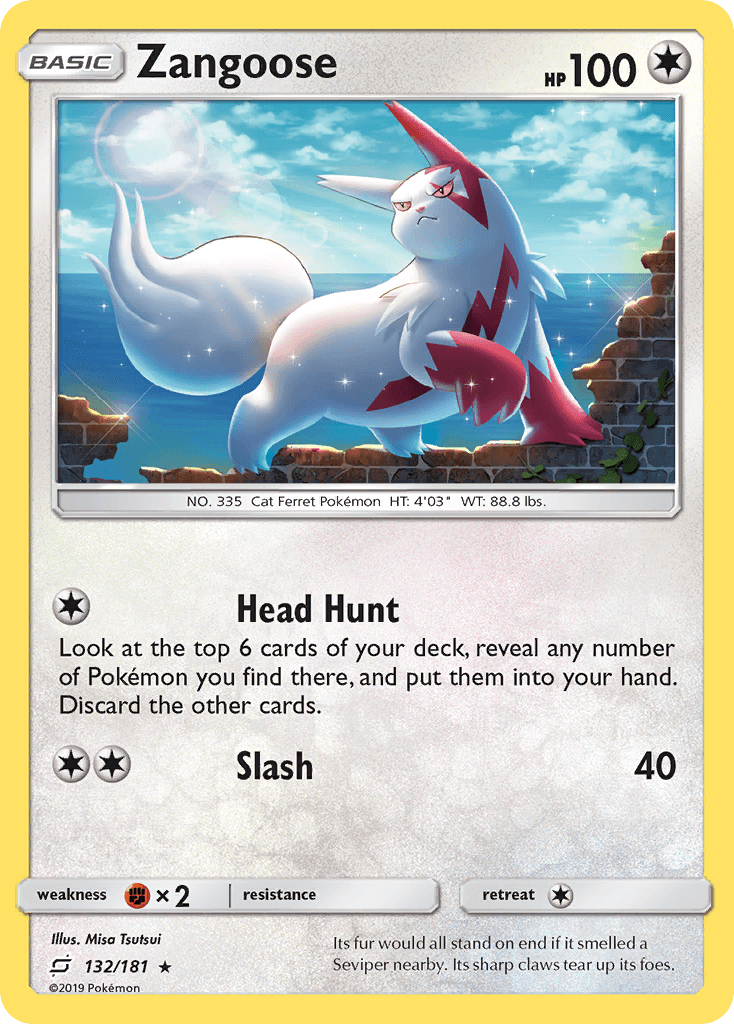 Zangoose, kortbilde fra pokemontcg.io