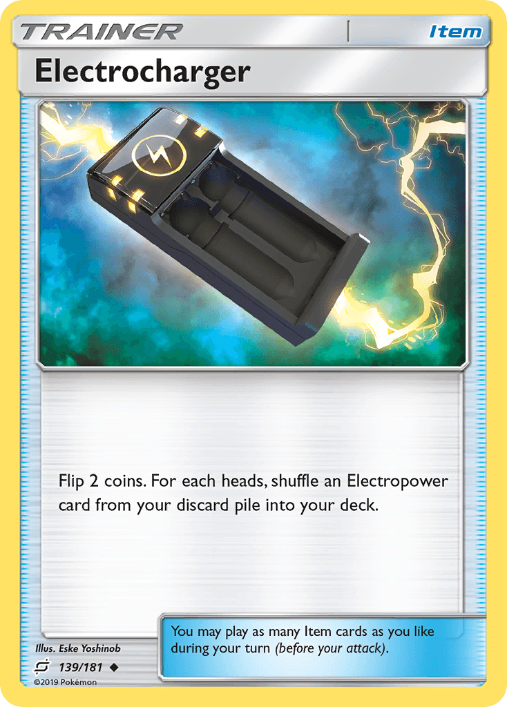 Electrocharger, kortbilde fra pokemontcg.io