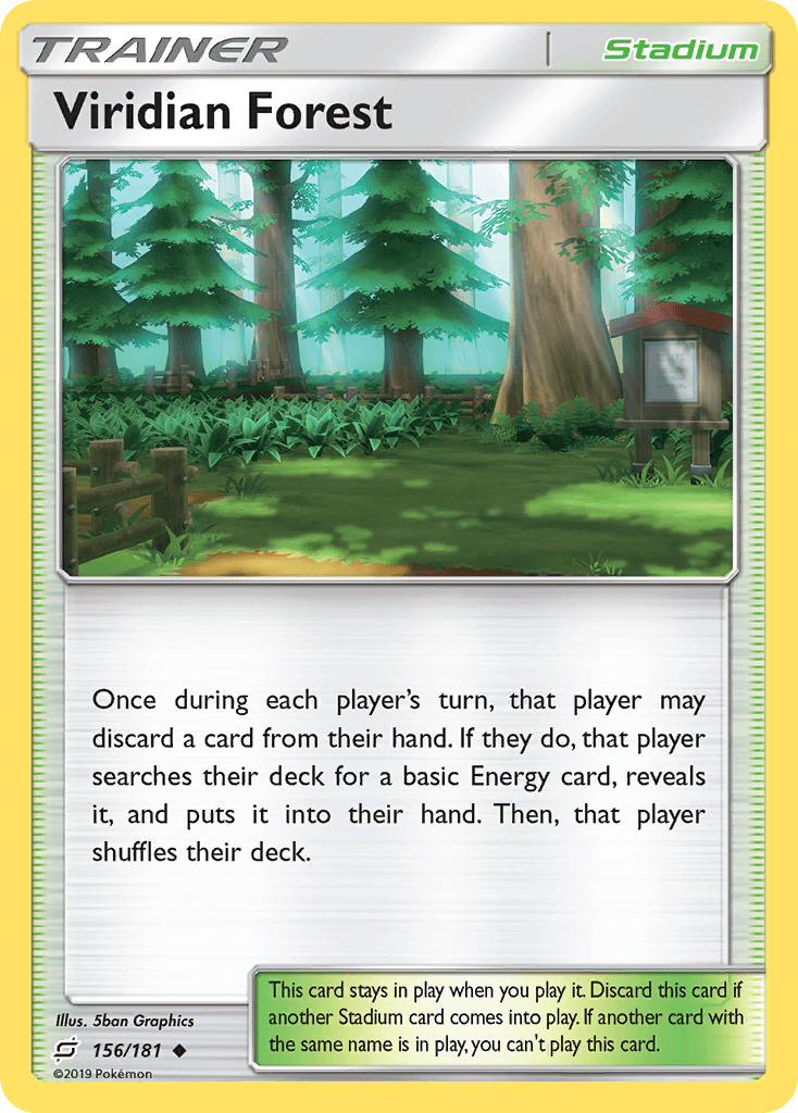 Viridian Forest, kortbilde fra pokemontcg.io