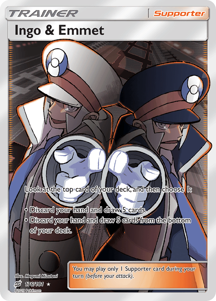 Ingo & Emmet, kortbilde fra pokemontcg.io