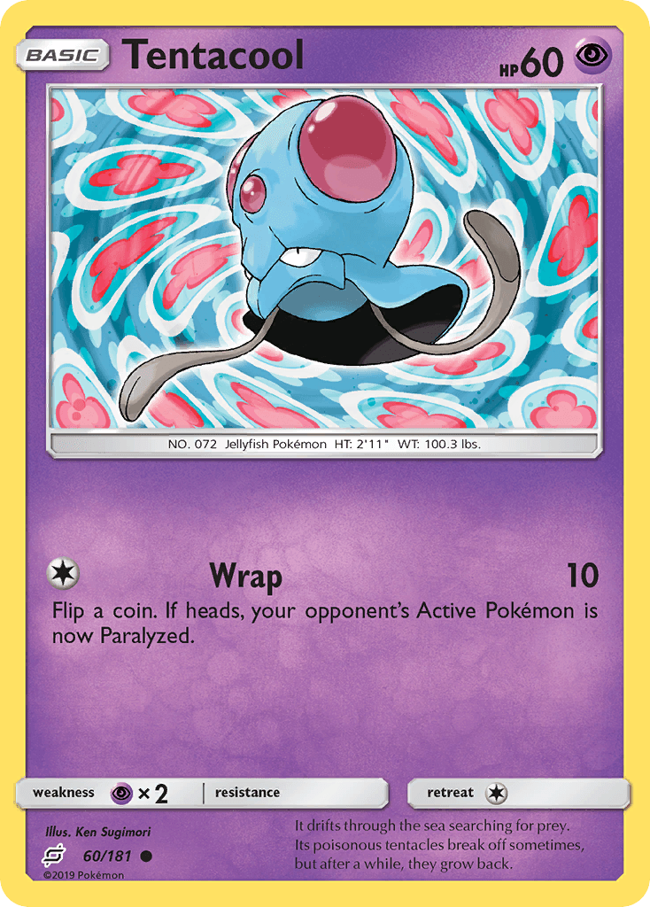 Tentacool, kortbilde fra pokemontcg.io
