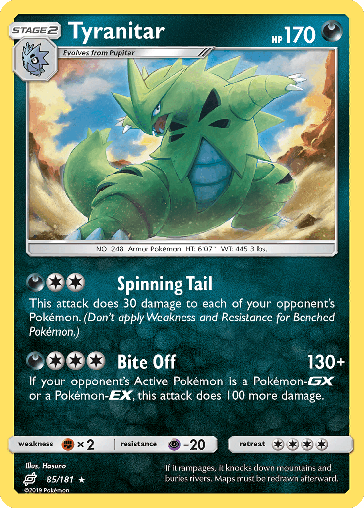 Tyranitar, kortbilde fra pokemontcg.io