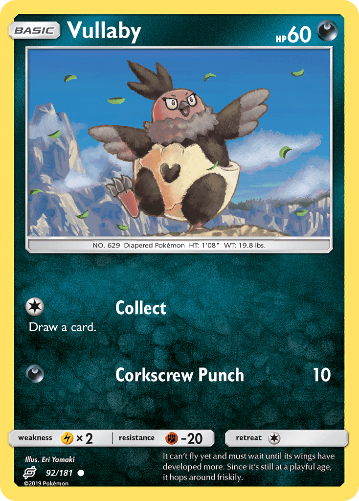 Vullaby, kortbilde fra pokemontcg.io
