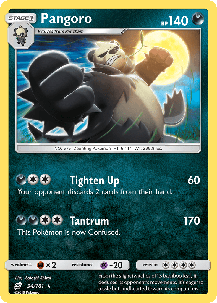Pangoro, kortbilde fra pokemontcg.io