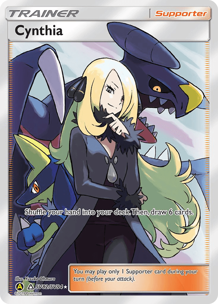 Cynthia, kortbilde fra pokemontcg.io